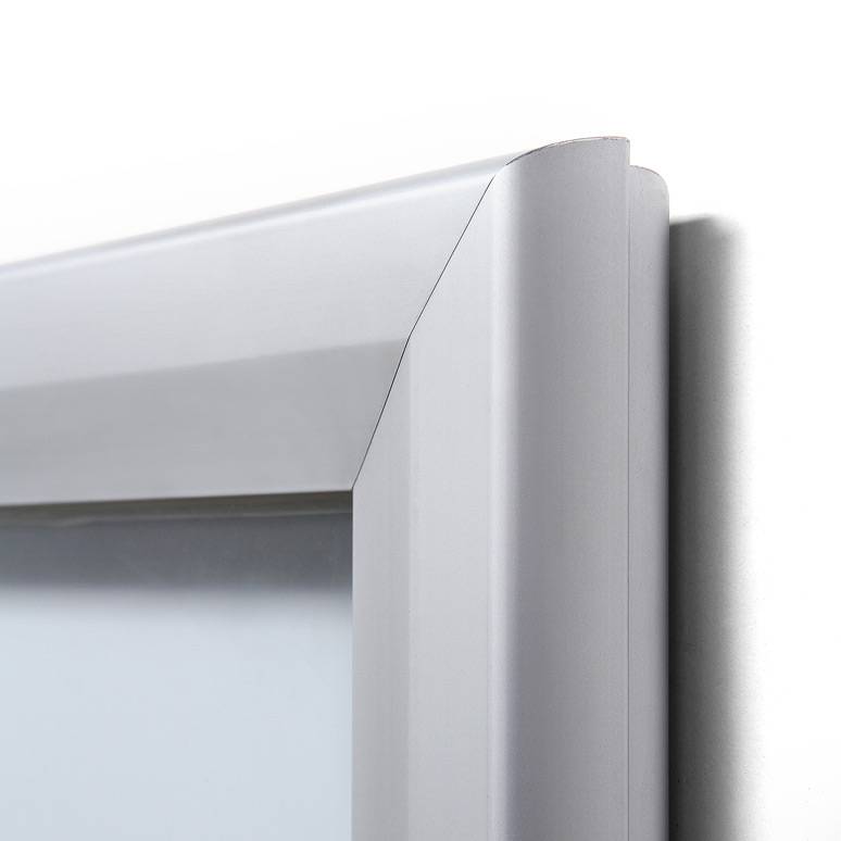 Schaukasten T silber 24x DIN A4 190.5 x 4.7 106.7 cm 1 St.