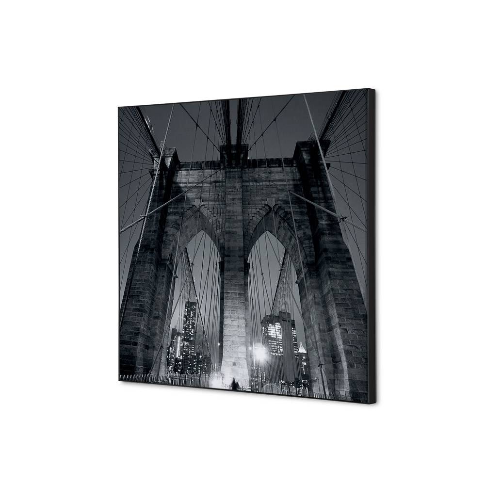 Wanddekoration Set 40x40 Manhattan Brücke