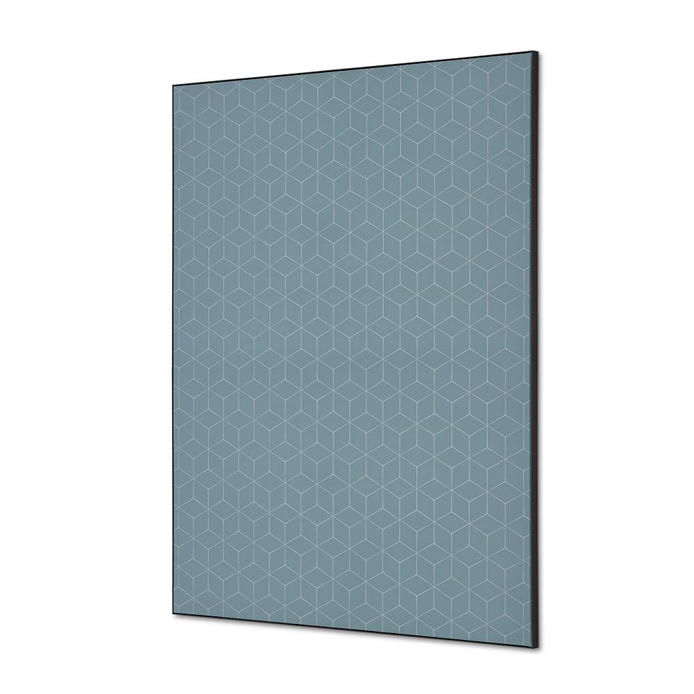 Wanddekoration Set A1 Hexagon gn
