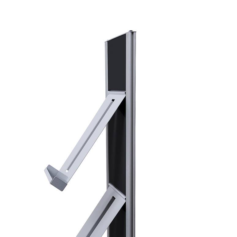 Prospektaufsteller Design sw