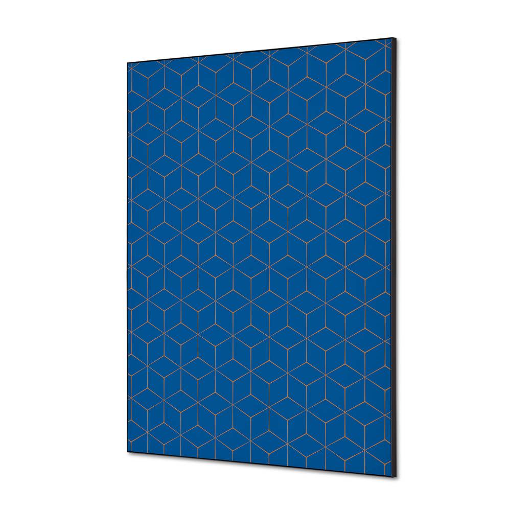 Wanddekoration Set A1 Hexagon gr