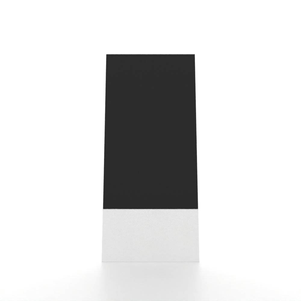 Showdown Displays Digitaler Kundenstopper Smart Line mit Samsung-Bildschirm - 43 Zoll - Weiß