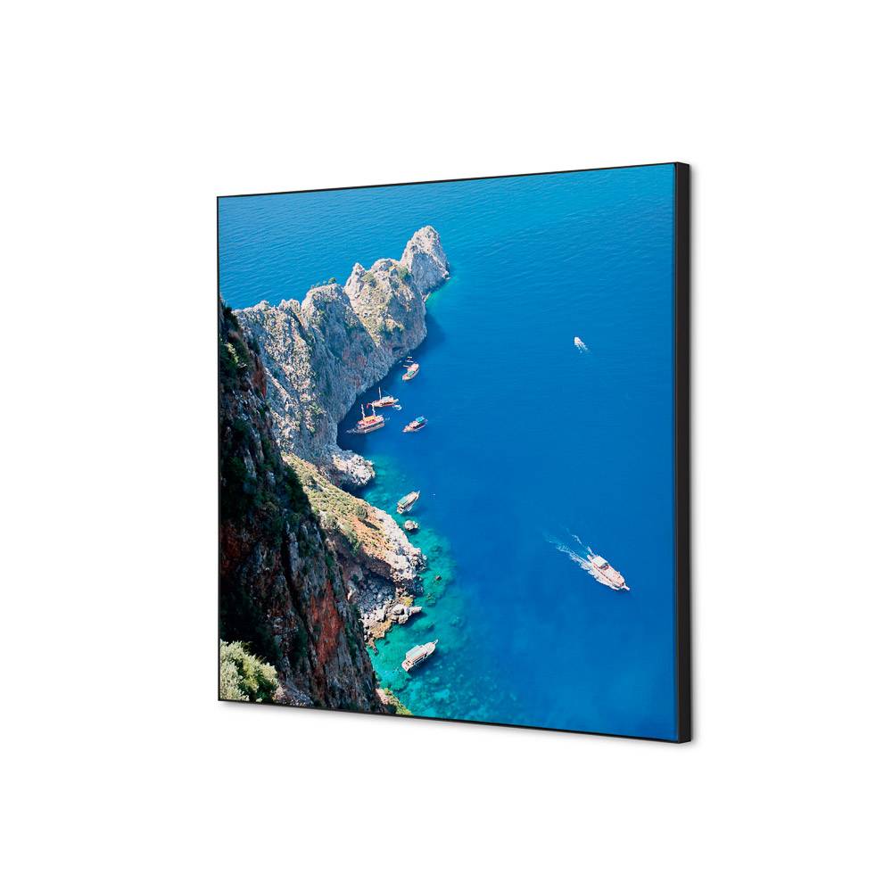 Wanddekoration Set 40x40 Meeresfelsen