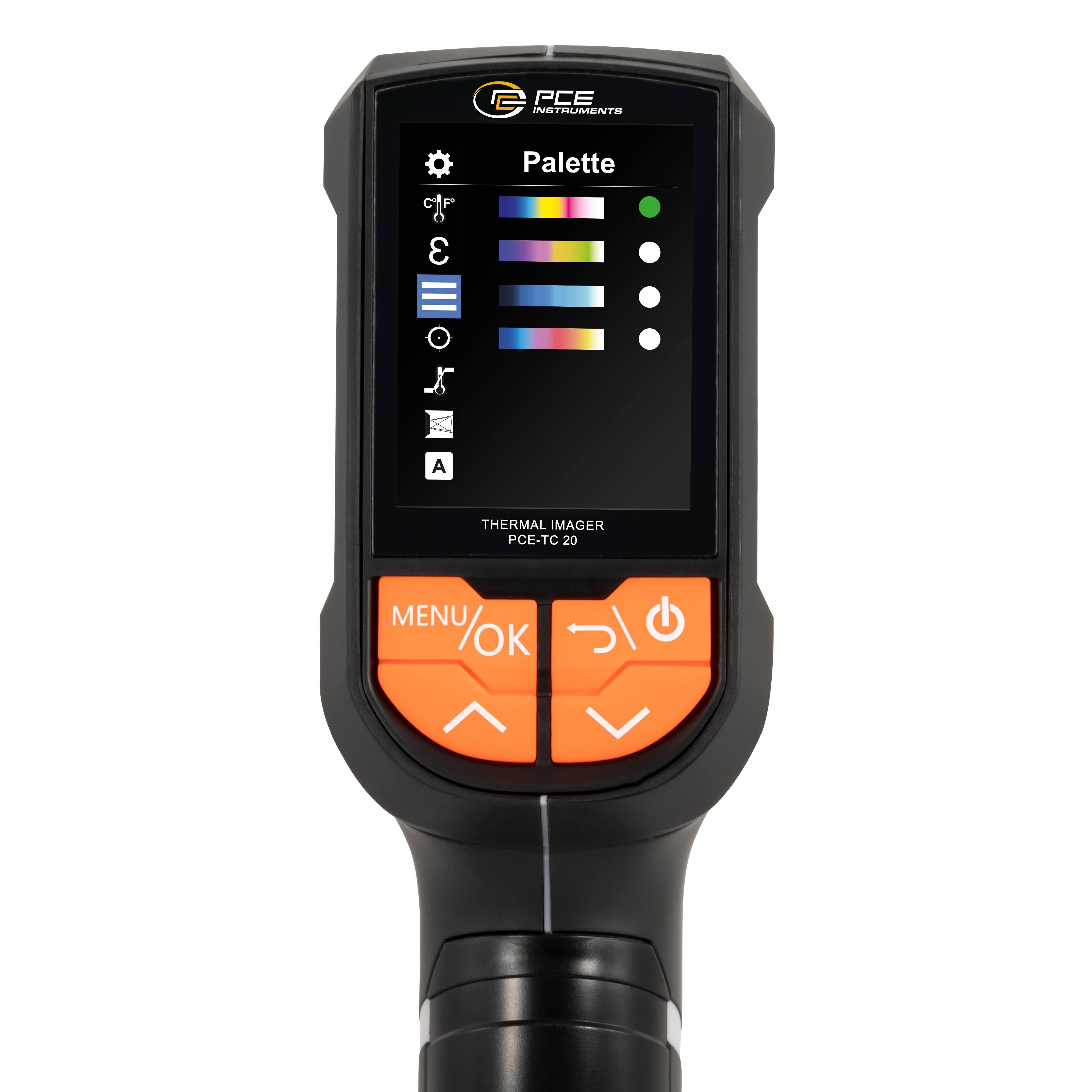 PCE Instruments PCE-TC 20 Wärmebildkamera 0 bis 400°C USB-C, micro SD