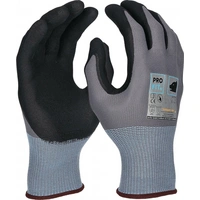 Handschuh EXTRA Gr.8 grau/schwarz EN 388/EN 407 PSA II PRO FIT Handschuh EXTRA Gr.8 grau/schwarz EN 388/EN 407 PSA II PRO FIT