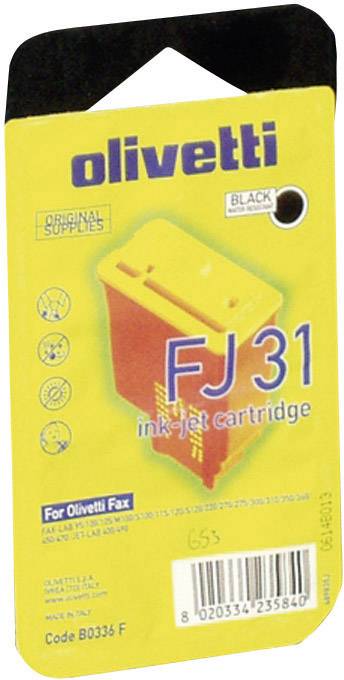 Olivetti Tinte für Faxgeräte FJ31 / B0336 / Schwarz, 450 Seiten, Original