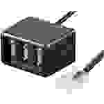 Basetech ISDN, Telefon (analog) Adapter [1x RJ45-Stecker 8p8c - 1x TAE-NFN-Buchse] 20.00 cm Schwarz