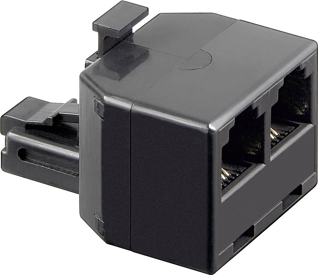 Basetech Western Y-Adapter 0.00 m Schwarz