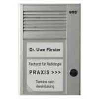 Auerswald TFS-Dialog 201 Türsprechanlage Kabelgebunden Komplett-Set 1 Familienhaus Silber Auerswald TFS-Dialog 201 Türsprechanlage Kabelgebunden Komplett-Set 1 Familienhaus Silber