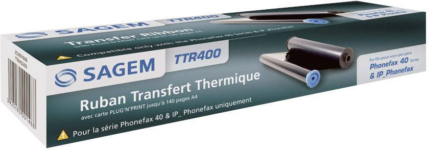 Sagem Thermotransfer-Rolle Fax Original 140 Seiten Schwarz 1 St. TTR 400 252422074