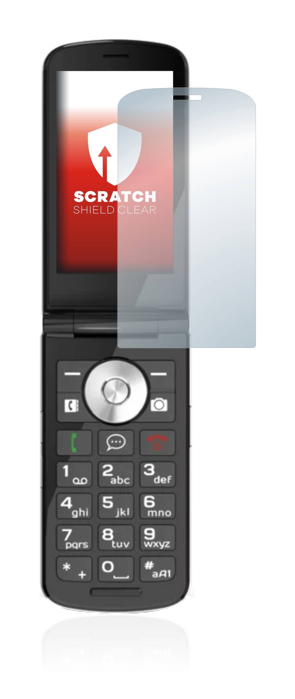 upscreen Scratch Shield Schutzfolie für Emporia TOUCHsmart.2