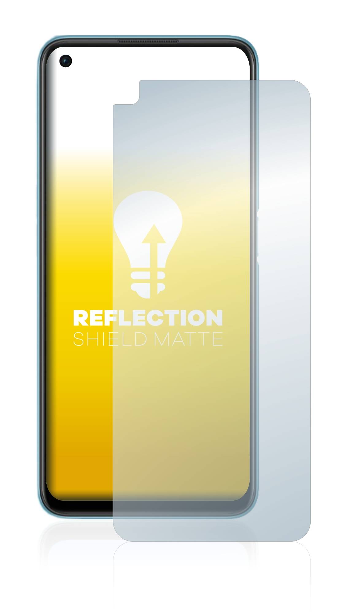 upscreen Reflection Shield Matt Schutzfolie für Oppo A76