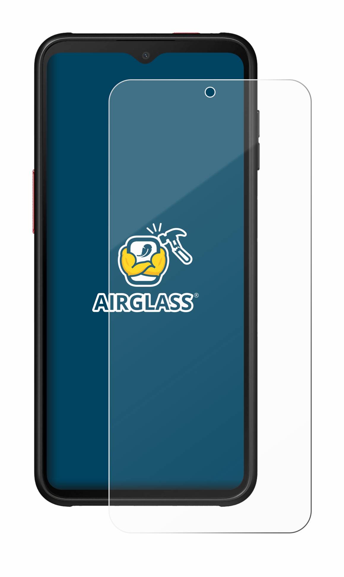 BROTECT AirGlass Glas Schutz-Folie für Samsung Galaxy XCover 6 Pro Enterprise Edition - Schutzglas