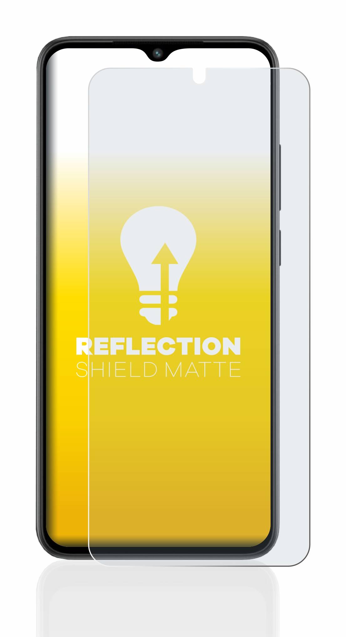 upscreen Reflection Shield Matt Schutzfolie für Xiaomi Redmi A2