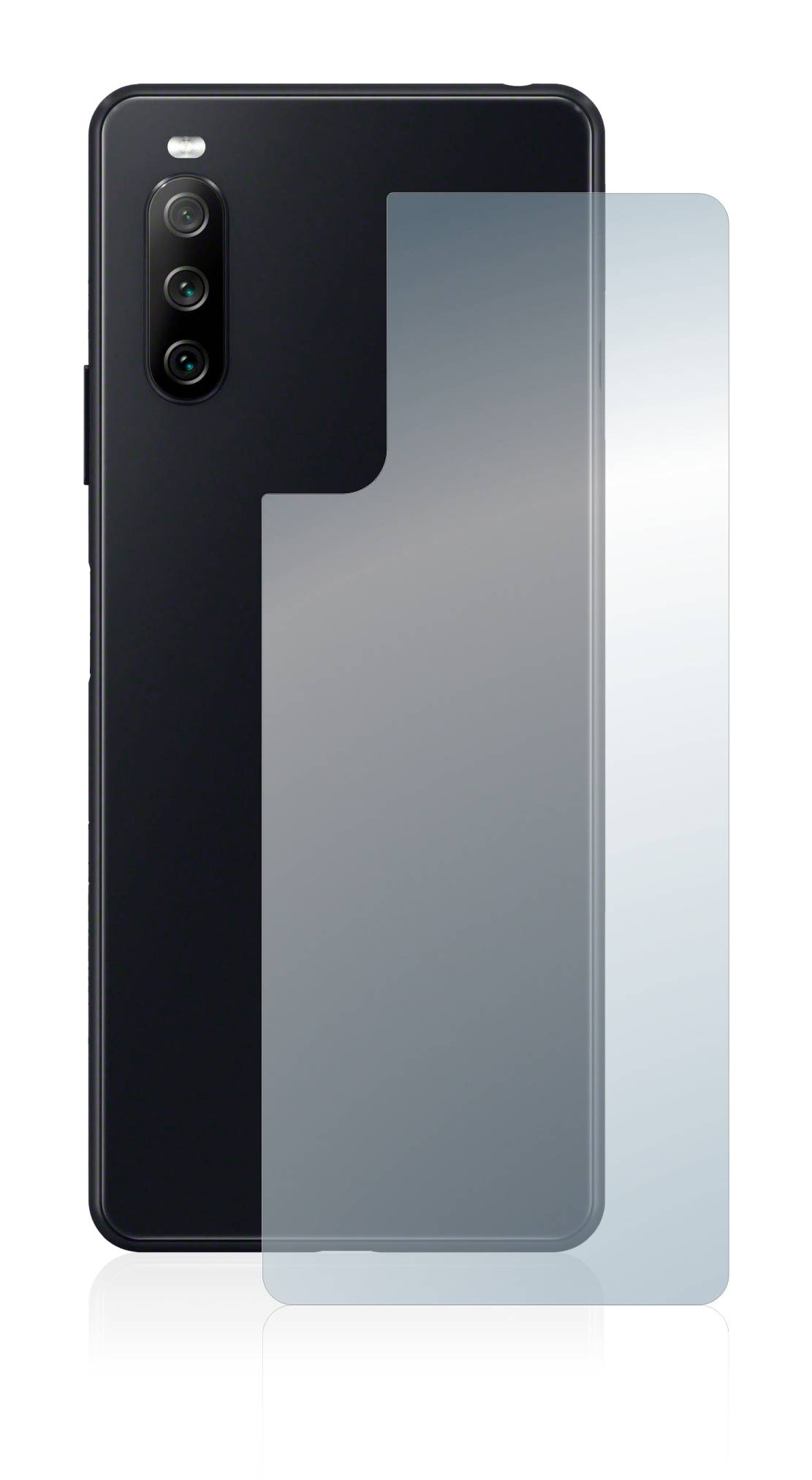 upscreen Scratch Shield Schutzfolie für Sony Xperia 10 III (Rückseite)