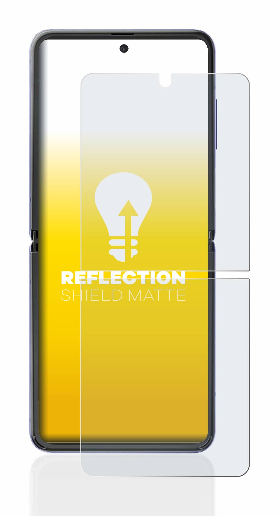 upscreen Reflection Shield Matt Schutzfolie für Samsung Galaxy Z Flip