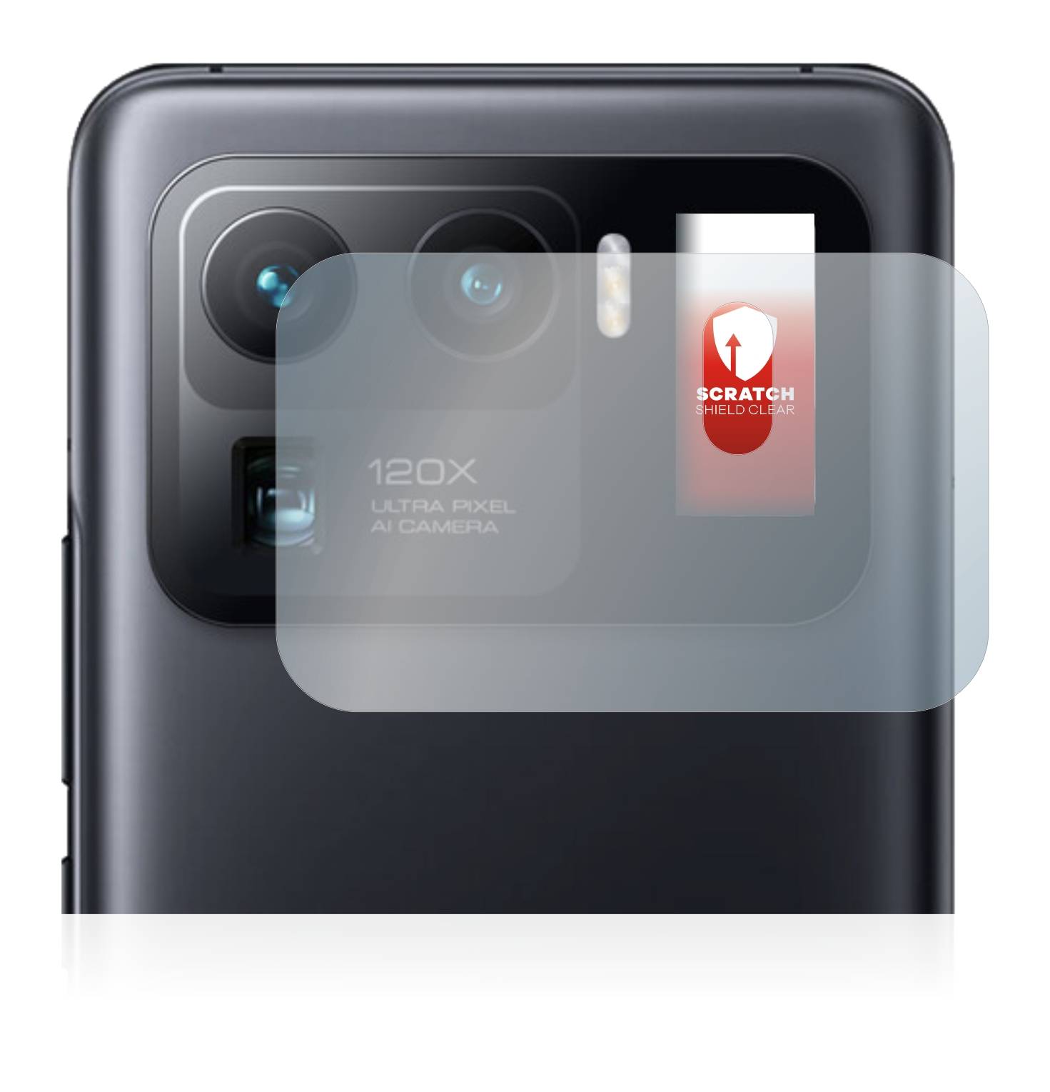 upscreen Scratch Shield Schutzfolie für Xiaomi Mi 11 Ultra (NUR Kameraschutz)