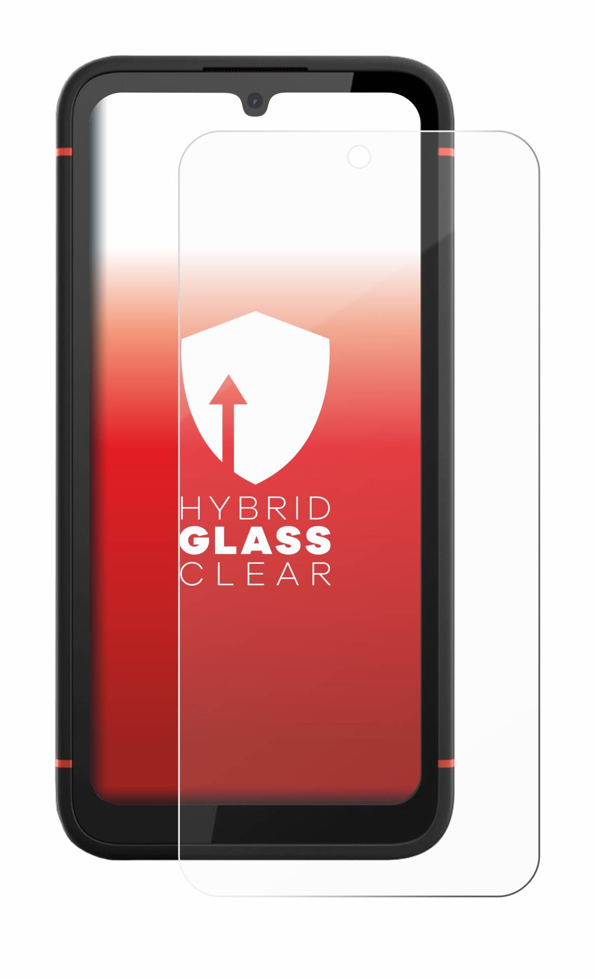 upscreen Hybrid Glas Panzer-Folie für Gigaset GX4