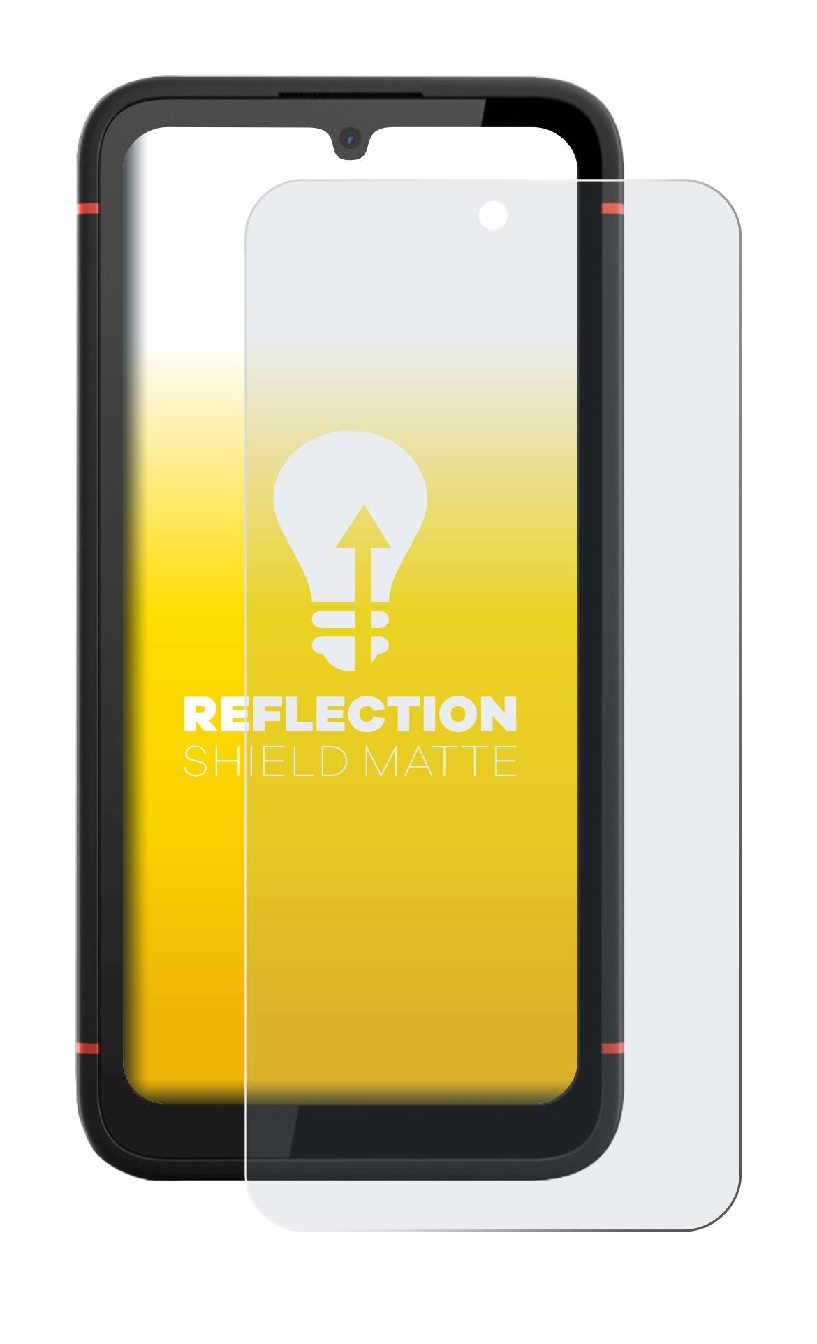 upscreen Reflection Shield Matt Schutzfolie für Gigaset GX4