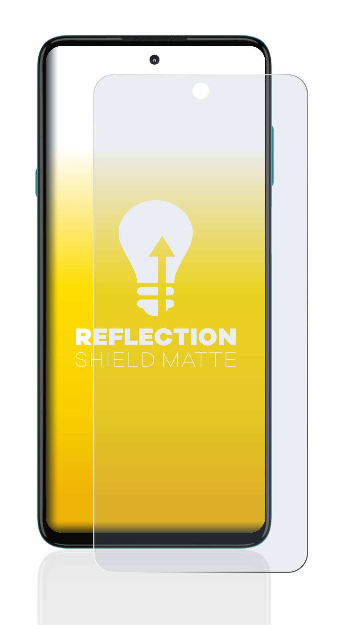 upscreen Reflection Shield Matt Schutzfolie für Motorola Edge 20 Lite