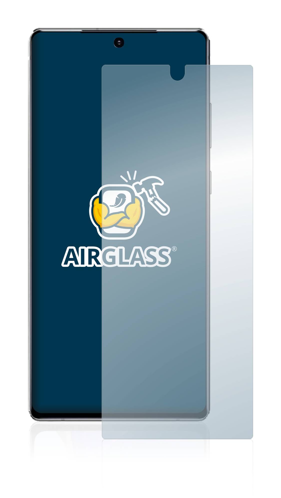BROTECT AirGlass Glas Panzer-Folie für Samsung Galaxy Note 20 5G - Schutzglas