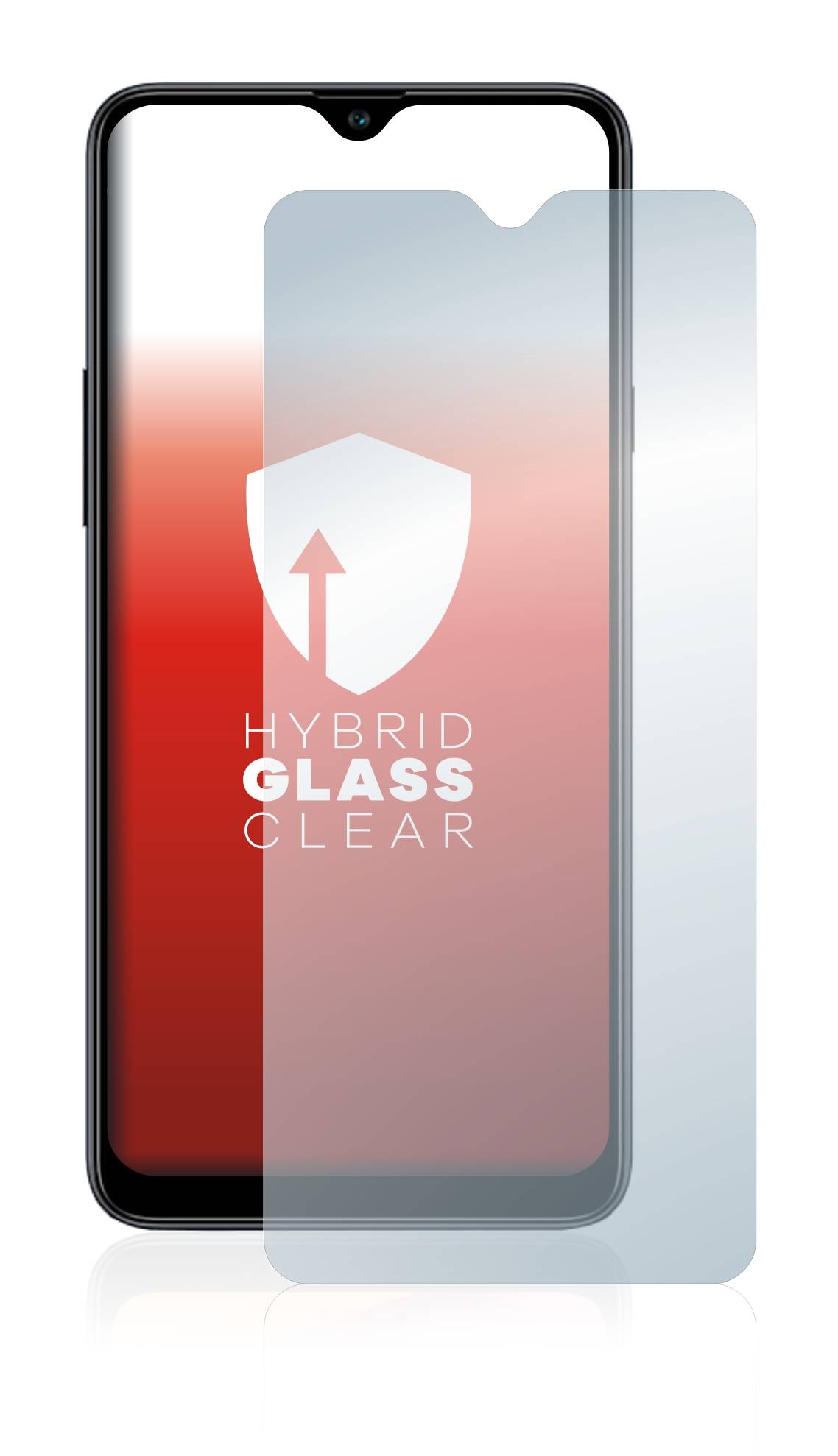 upscreen Hybrid Glas Panzer-Folie für Samsung Galaxy A20s