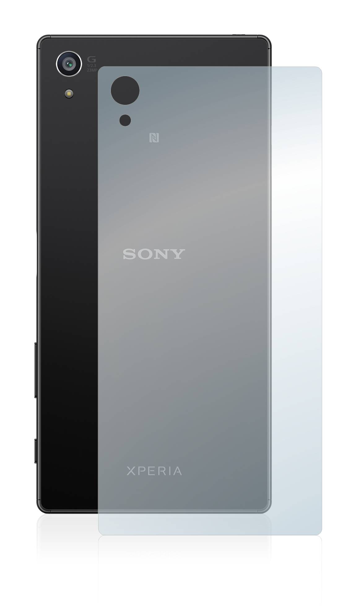 BROTECT AirGlass Glas Schutz-Folie für Sony Xperia Z5 Premium (Rückseite) - Schutzglas