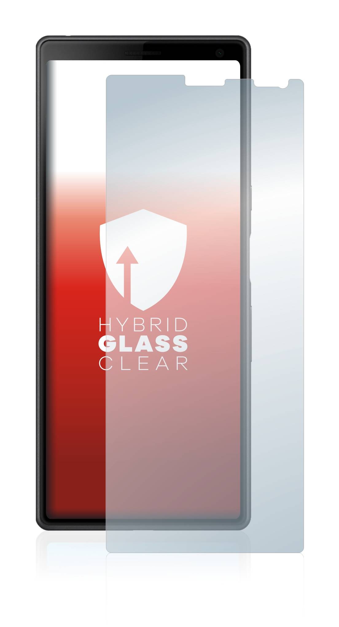 upscreen Hybrid Glas Panzer-Folie für Sony Xperia 10