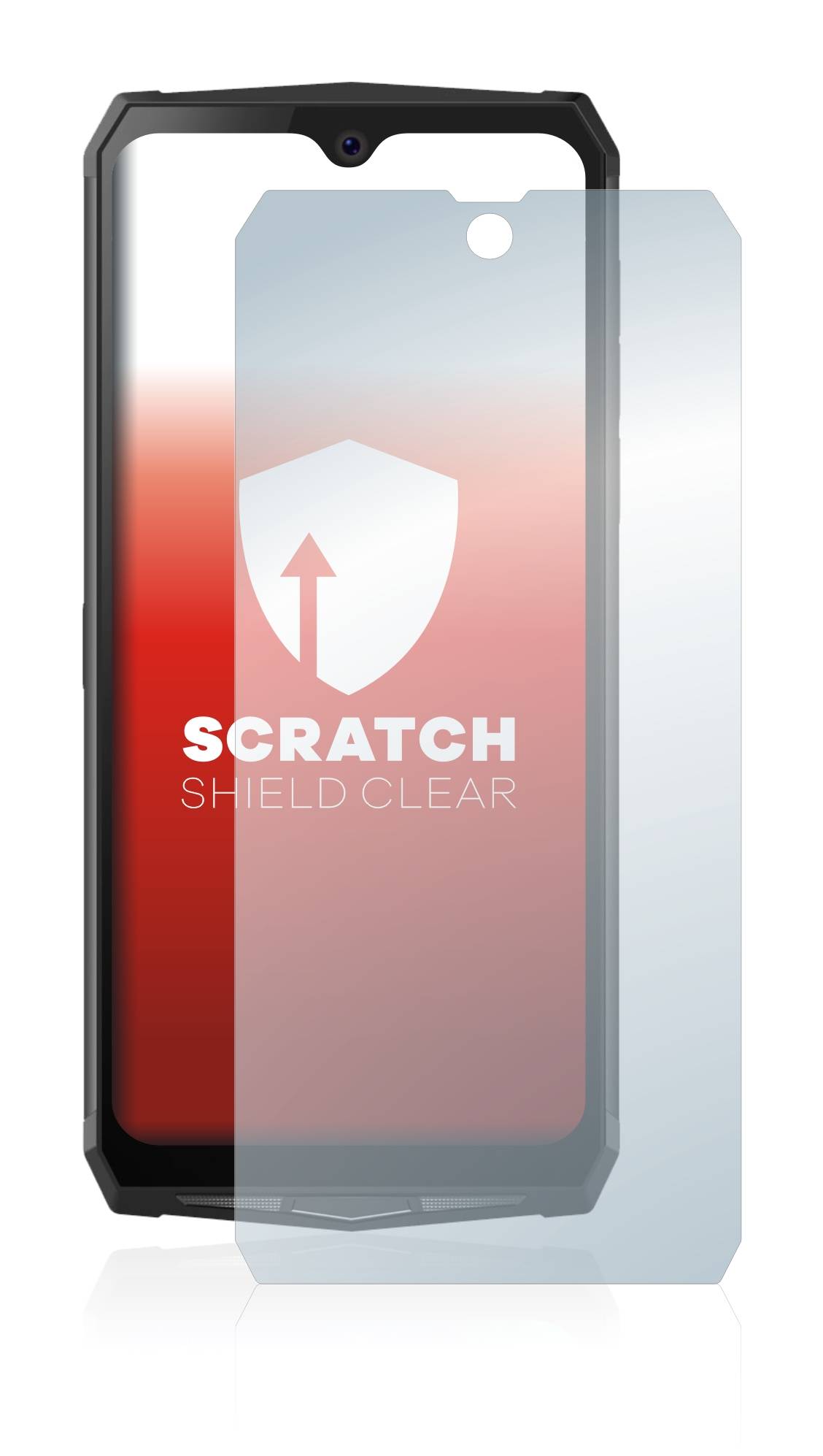 upscreen Scratch Shield Schutzfolie für Blackview BV9100