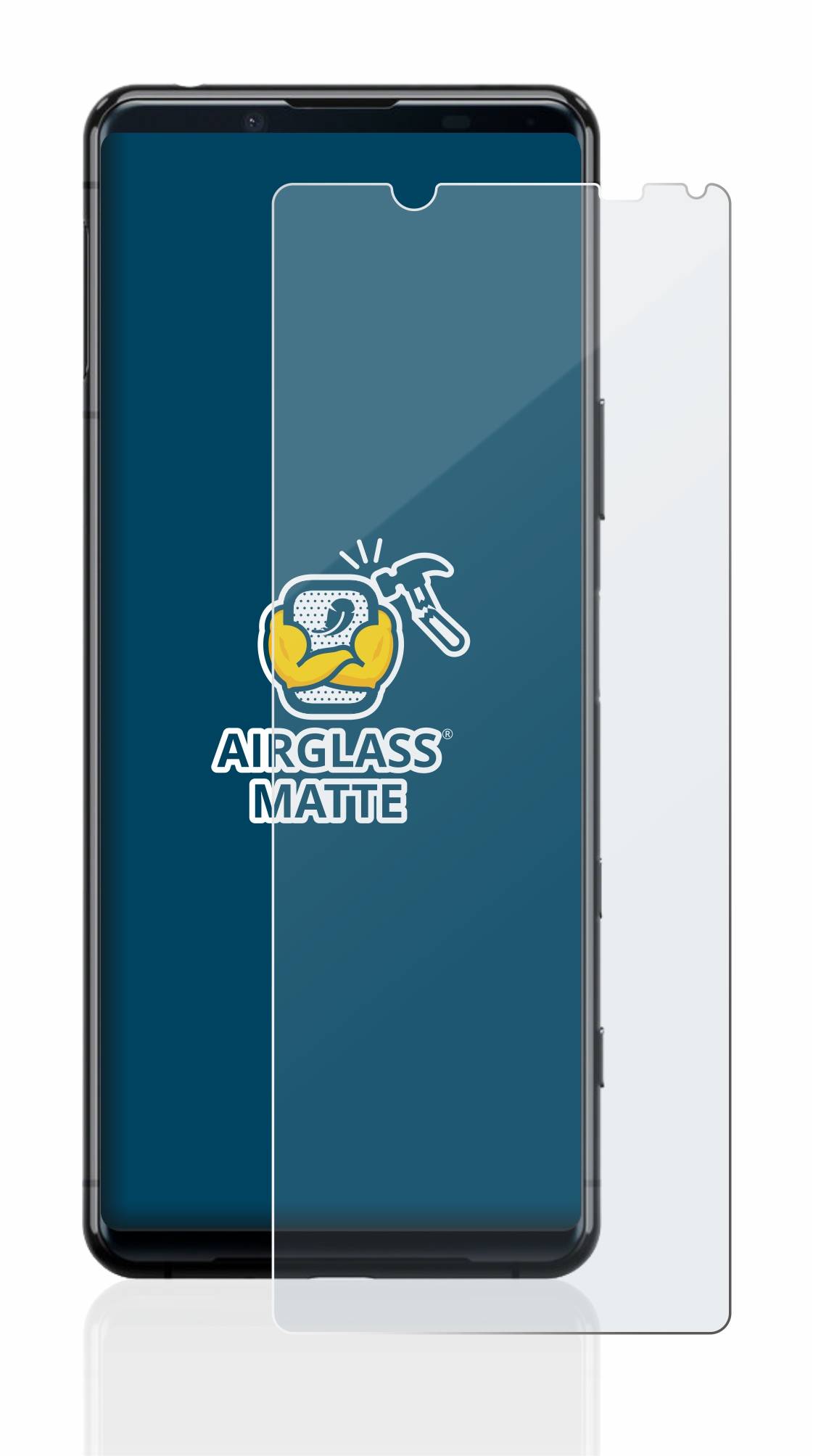 BROTECT AirGlass Matt Glas Panzer Folie für Sony Xperia 5 II