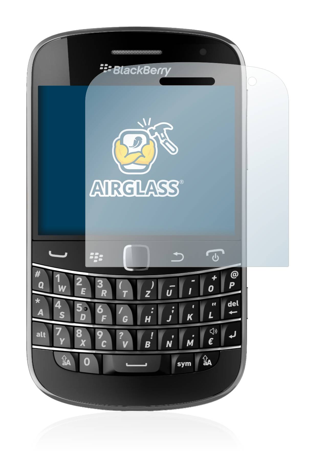 BROTECT AirGlass Glas Schutz-Folie für RIM BlackBerry Bold Touch 9900 - Schutzglas