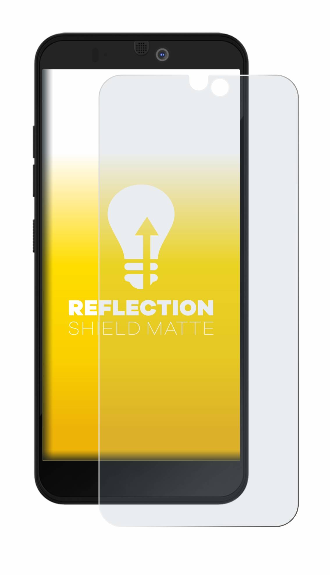 upscreen Reflection Shield Matt Schutzfolie für Fairphone 3 Plus