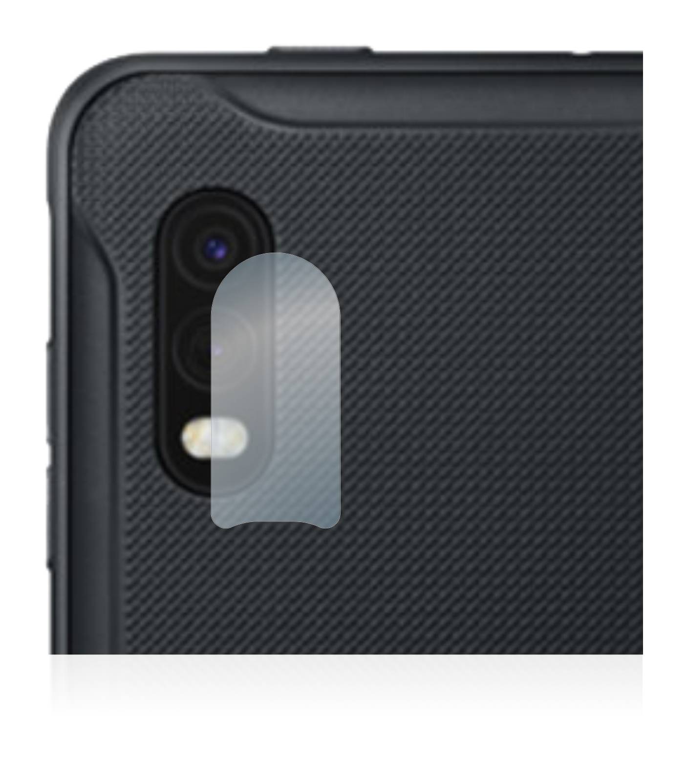 upscreen Scratch Shield Schutzfolie für Samsung Galaxy XCover Pro (NUR Kameraschutz)