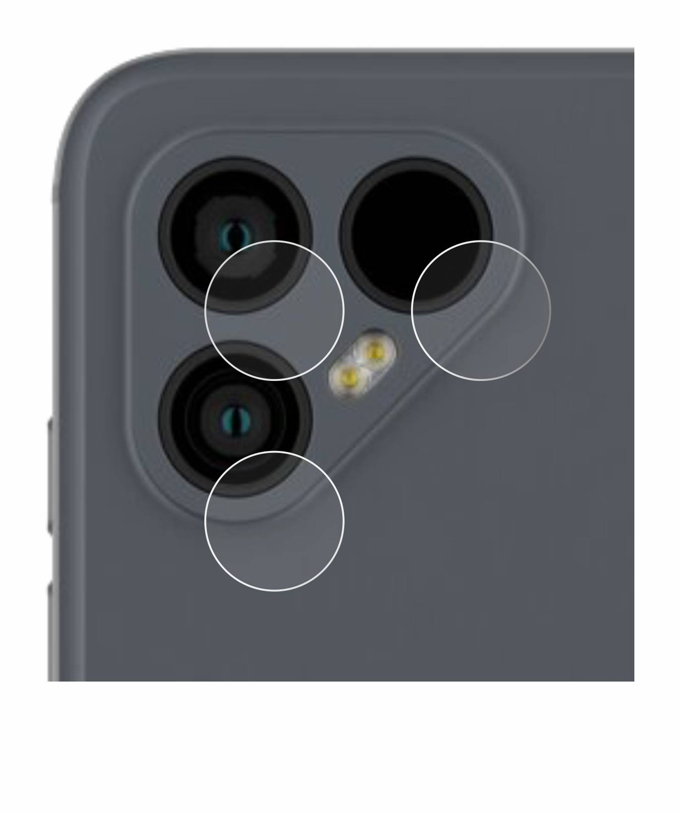 upscreen Scratch Shield Schutzfolie für Fairphone 4 (NUR Kameraschutz)