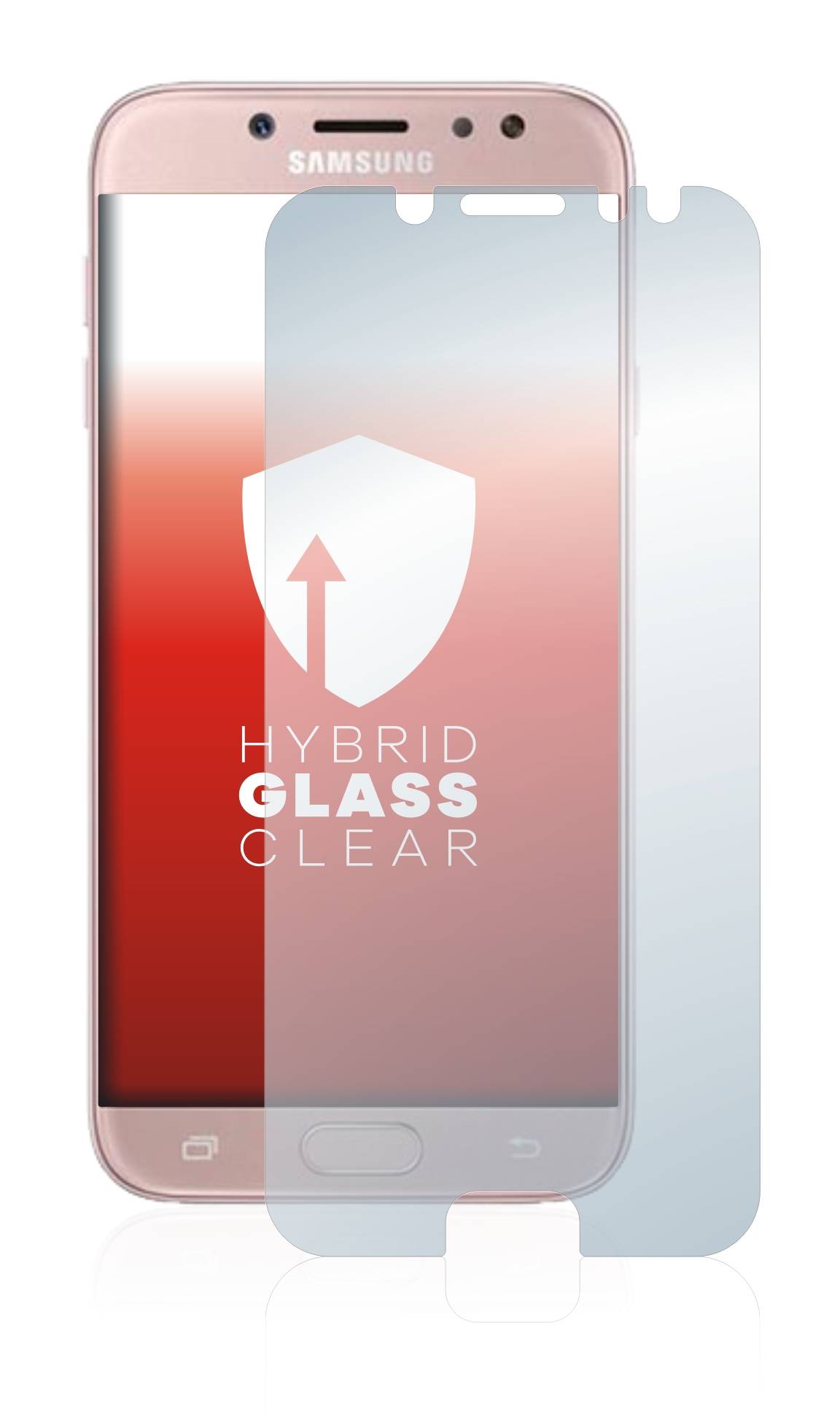 upscreen Hybrid Glas Schutz-Folie für Samsung Galaxy J7 2017