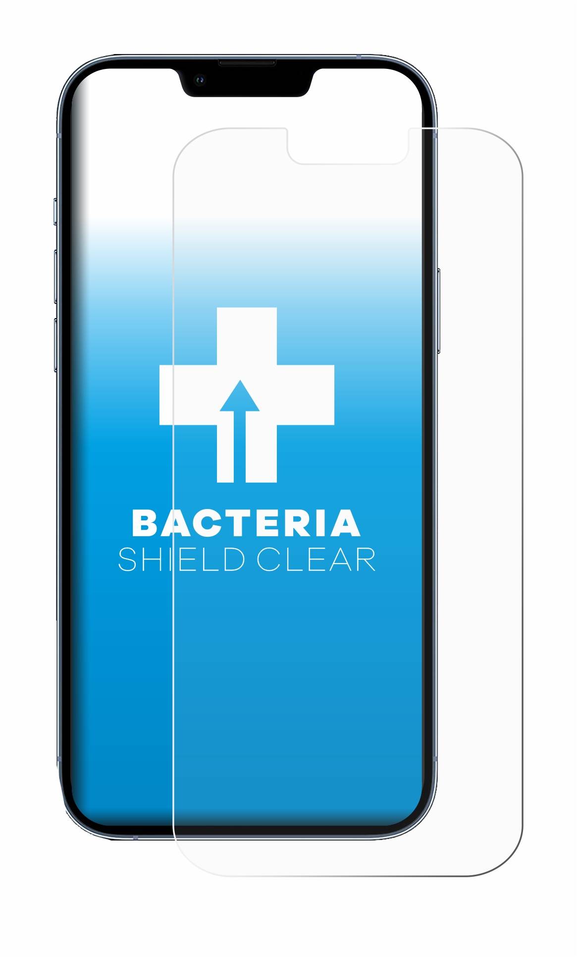 upscreen Bacteria Shield Schutzfolie für Apple iPhone 13 Pro Max - Antibakteriell
