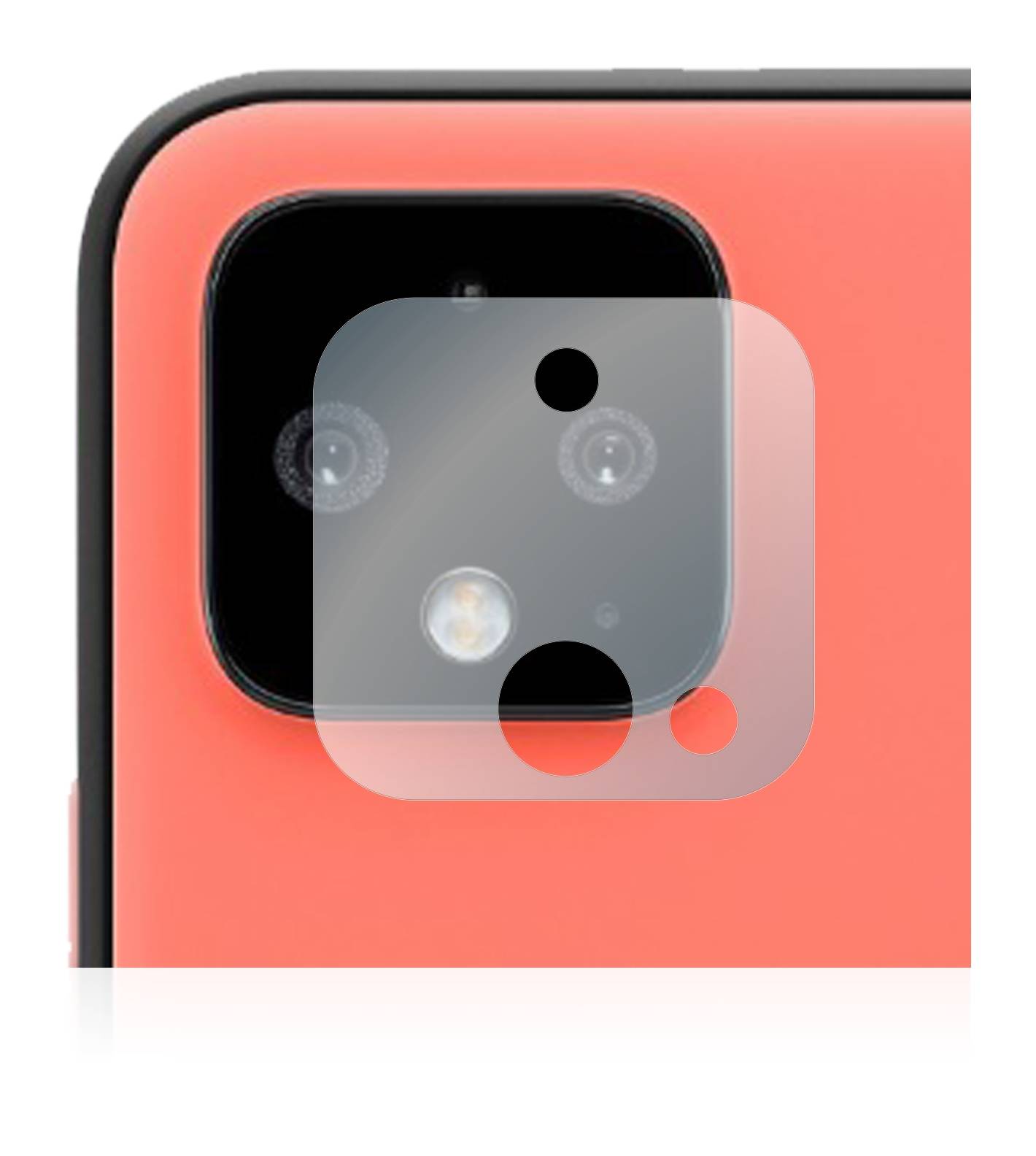 BROTECT AirGlass Glas Panzer-Folie für Google Pixel 4 XL (NUR Kameraschutz) - Schutzglas