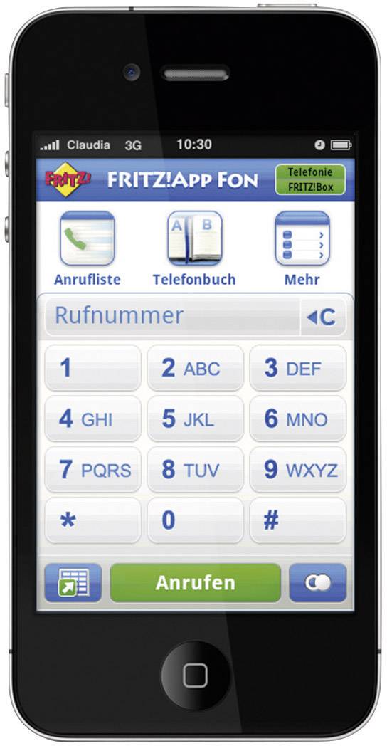 AVM FRITZ!Box 7390 WLAN Router mit Modem Integriertes Modem: ADSL, ADSL2+, VDSL 2.4 GHz, 5 GHz 600 MBit/s