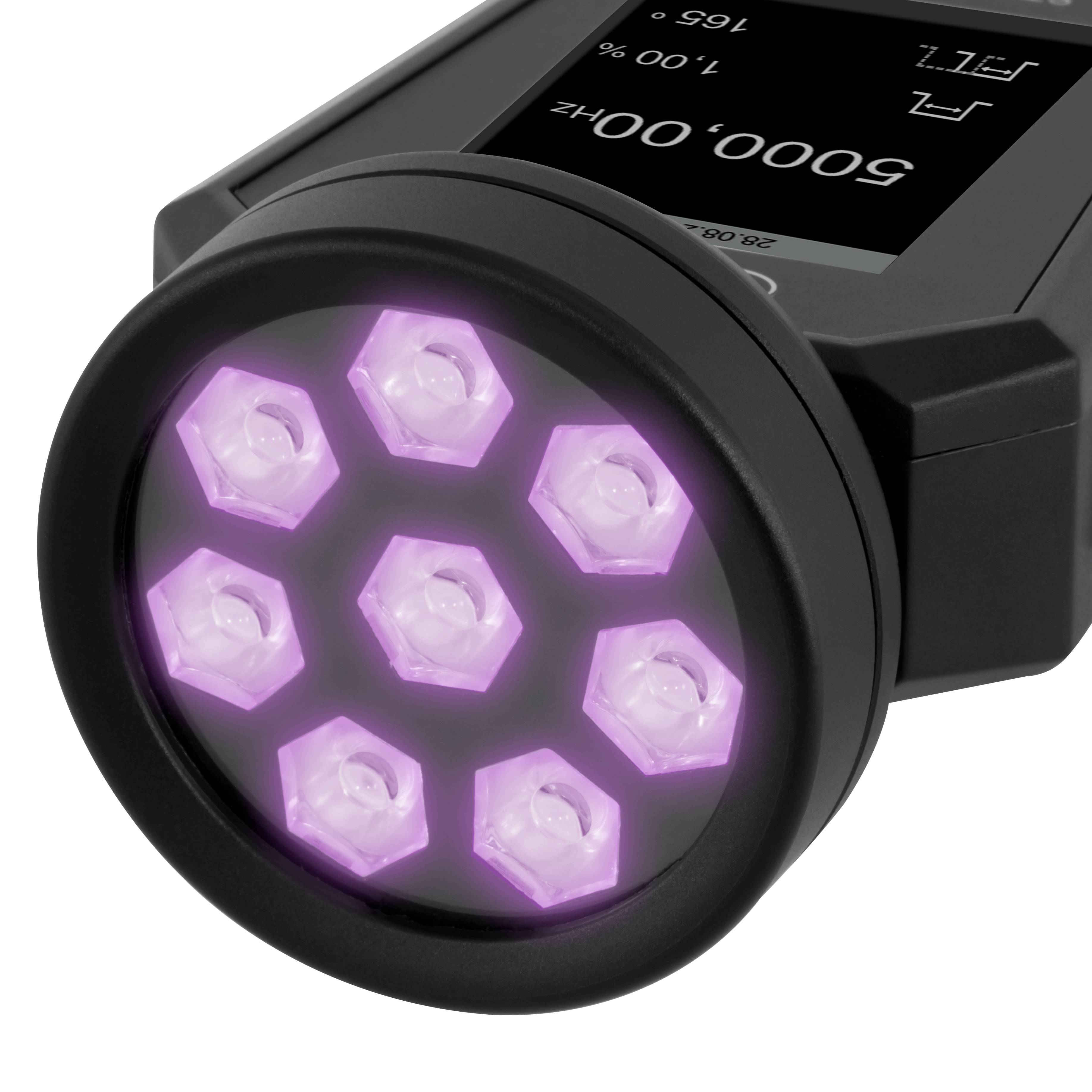 PCE Instruments PCE-LES 108UV-385 LED-Stroboskop Anzahl LEDs (Details):8 St. Schwarzlicht (UV)
