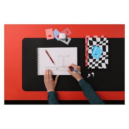 Druckbleistift Tikky RETRO 2202631 0,7mm rot