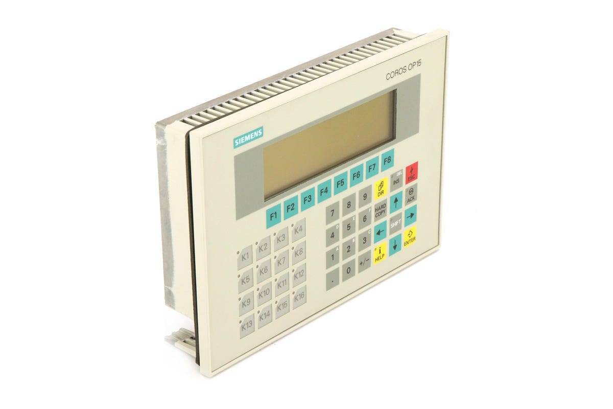 Siemens 6AV3515-1MA20 Siemens 4019169026529 OP15/C1 OPERATOR PANEL 4 LINE DISPLAY, 20 CPL OR 8 LINE DISPLAY, 40 CPL WITH