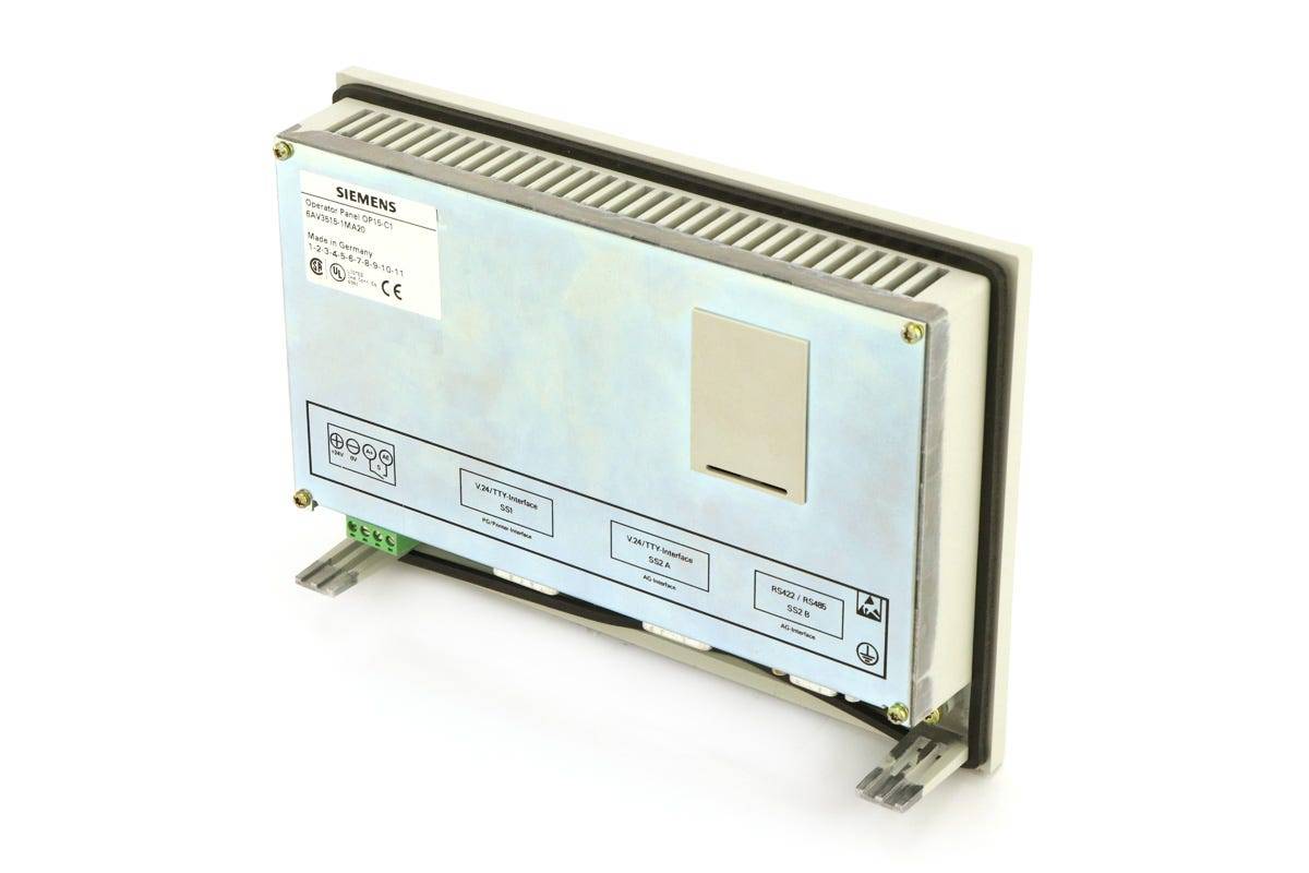 Siemens 6AV3515-1MA20 Siemens 4019169026529 OP15/C1 OPERATOR PANEL 4 LINE DISPLAY, 20 CPL OR 8 LINE DISPLAY, 40 CPL WITH