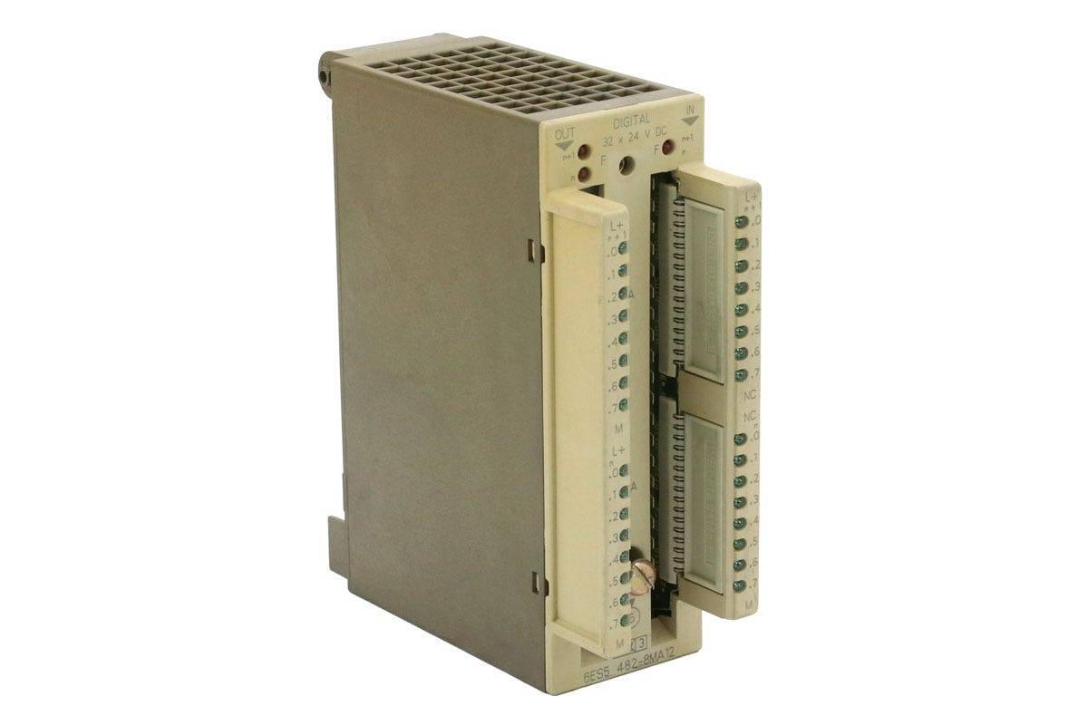 Siemens 6ES5482-8MA12 Siemens 4025515054368 SIMATIC S5 482 DIGITAL INPUT/OUTPUT MODULE FLOATING F. S5-100U/ET 100 PLC 16