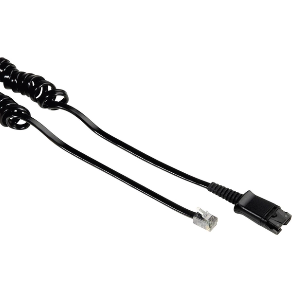 Plantronics U10P Telefon-Headset-Kabel Schwarz Plantronics U10P Telefon-Headset-Kabel Schwarz