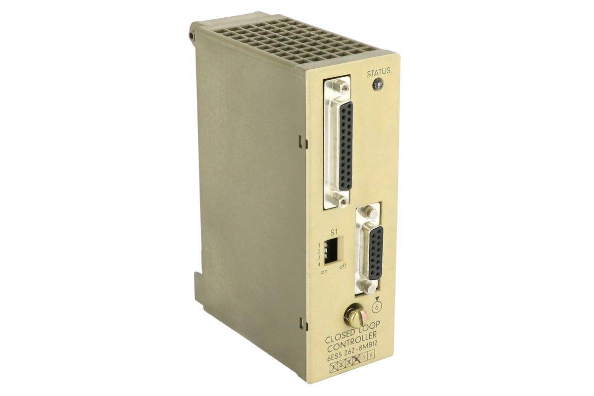 Siemens 6ES5262-8MB12 Siemens 4025515093152 SIMATIC S5 IP 262 CLOSED-LOOP CTRL MODULE FOR S5-90U/-95U/-100U PLC (S-LOOP