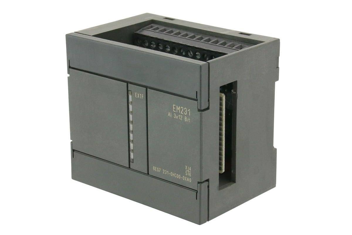 SIMATIC S7-200, ANALOGEINGABE EM 231, POTENTIALGEBUNDEN 3 AE, AUFL. 12 BIT UNIPOLAR, DC 0-5 V/ DC