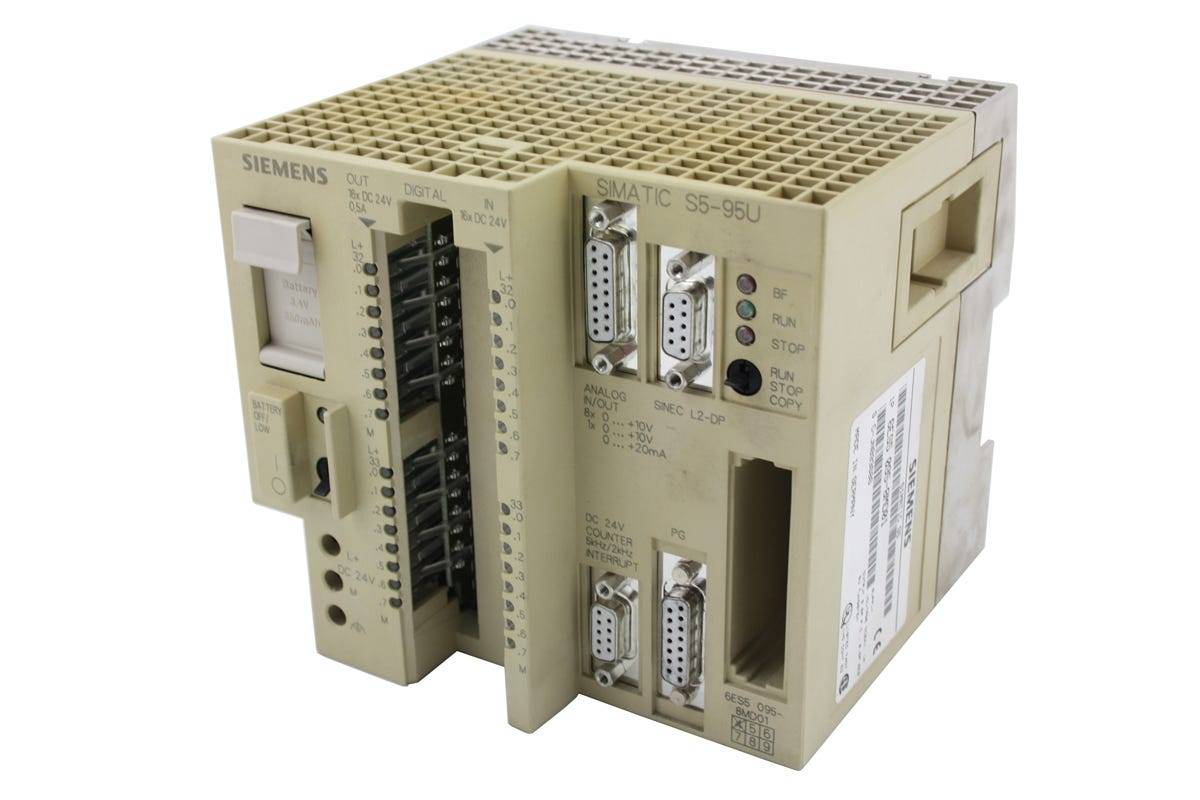 Siemens 6ES5095-8MD01 Siemens 4025515052548 SIMATIC S5, S5-95U COMPACT UNIT W. PROFIBUS-DP SLAVE INTERFACE