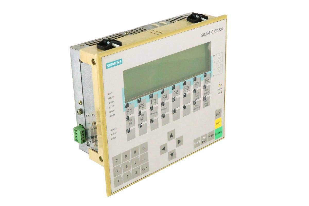 Ersatzteil SIMATIC C7-634 DP,Komplettgerät mit integrierten Komponenten: S7-300 CPU