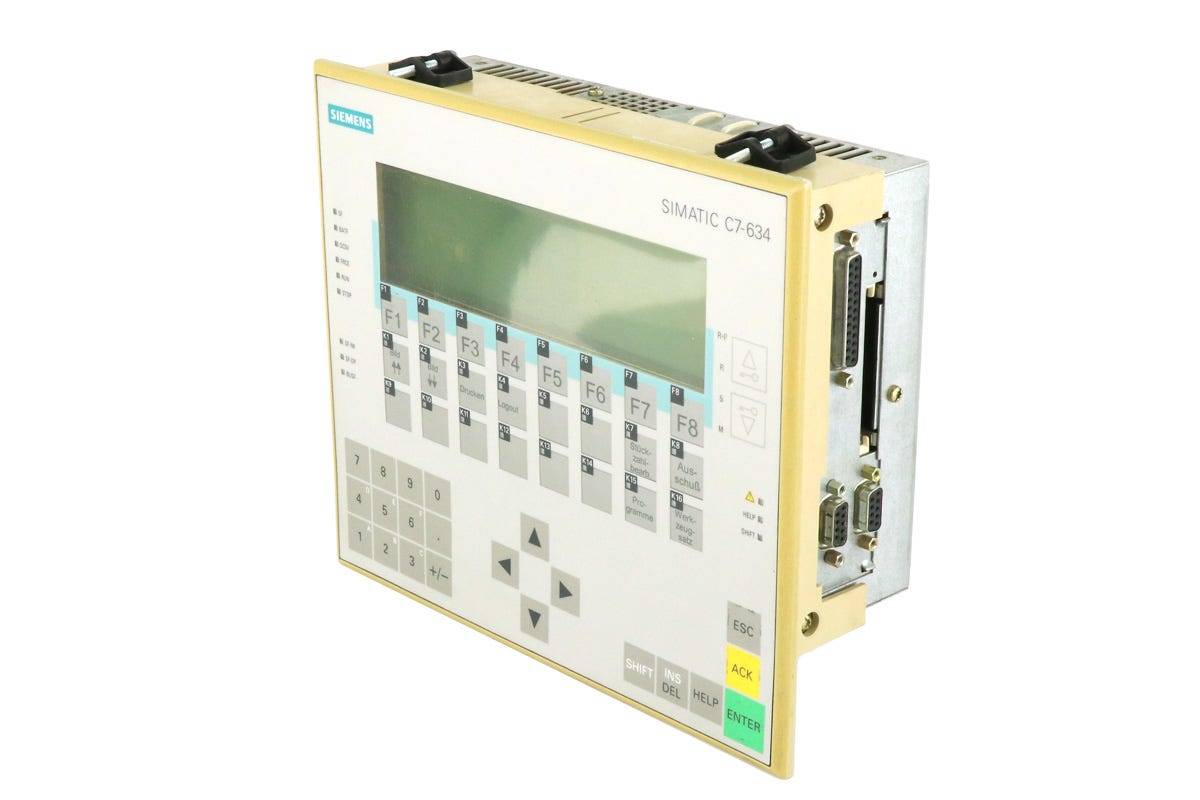 Ersatzteil SIMATIC C7-634 DP,Komplettgerät mit integrierten Komponenten: S7-300 CPU