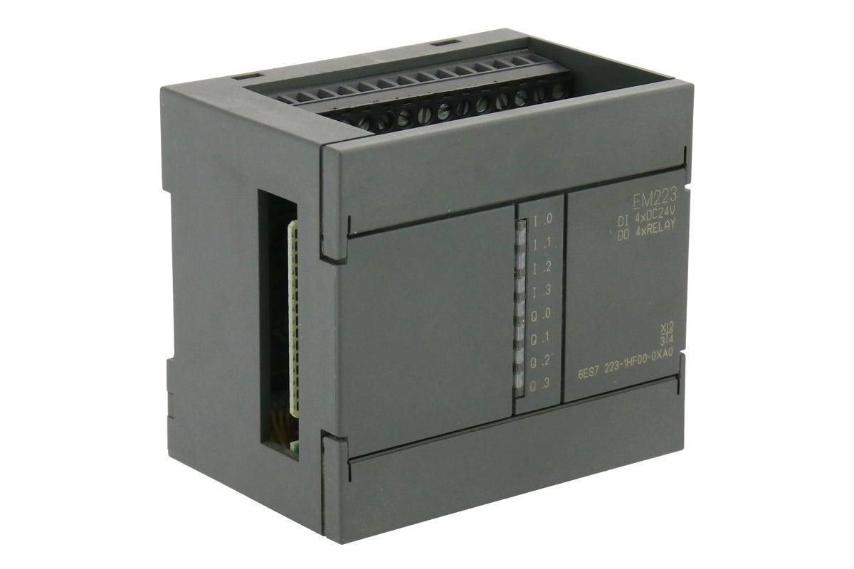 Siemens 6ES7223-1HF00-0XA0 Siemens 4025515160281 SIMATIC S7-200, DIGITAL I/O EM 223, FOR S7-21X CPU ONLY, 4 DI / 4 DO RE